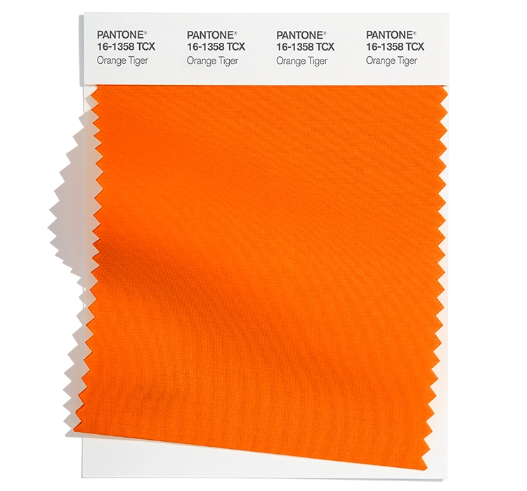 Pantone Design Trend PANTONE-16-1358-TCX-Orange-Tiger