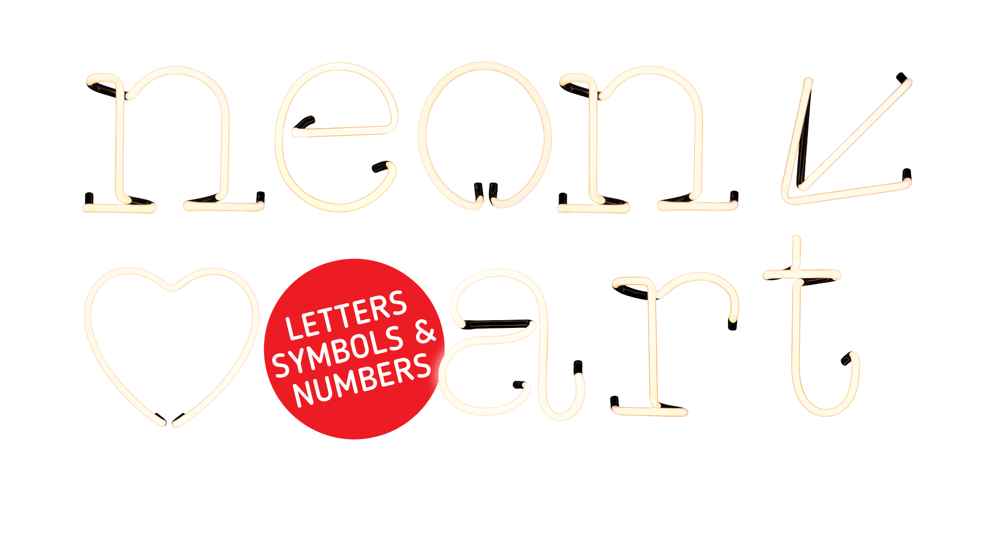 seletti design pop neonart letters collection