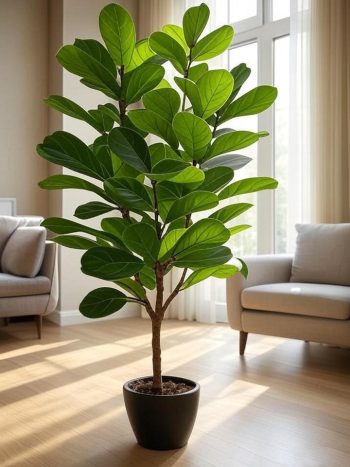 Ficus Benjamina o Elastica pianta purificante