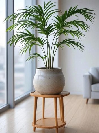Palma di Bamboo (Chamaedorea Seifrizii) pianta purificante