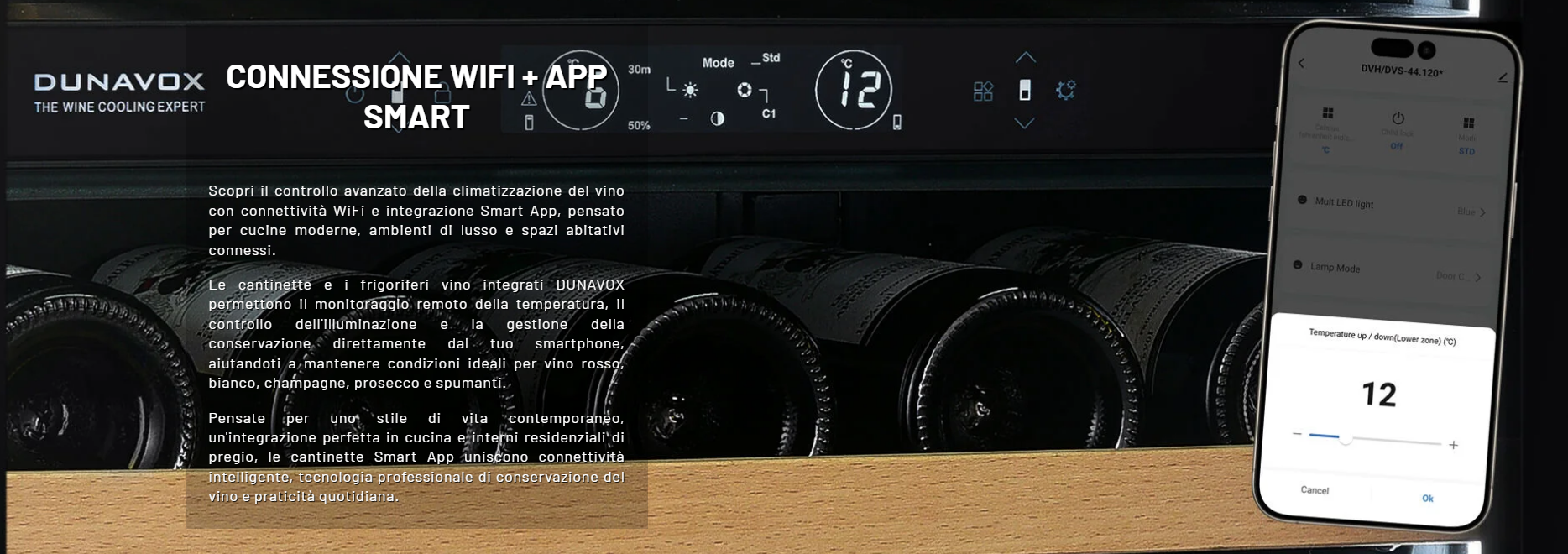 connessione wi fi app smart