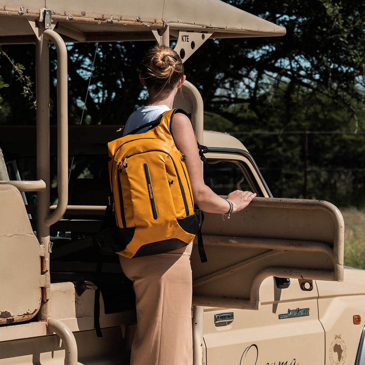 samsonite ecodiver yellow